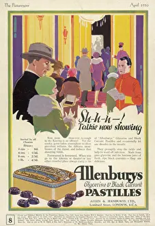 Pastilles: Allenbury's Pastilles Advertisement