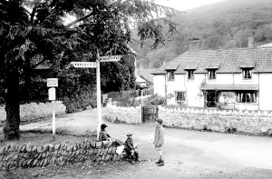 Allerford: Allerford, Corner 1923
