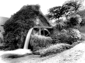 Waterwheel: Allerford, Piles Mill 1931
