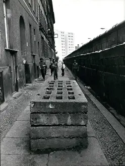 Alleyway: Alleyway with group of boys