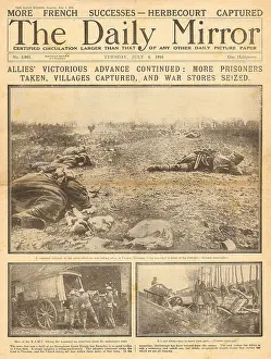 Ramc: Allied advance on Western Front, WW1