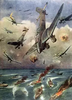 Disperse: ALLIED CONVOY BOMBED