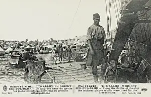 Inclined: Allied force - Dardanelles