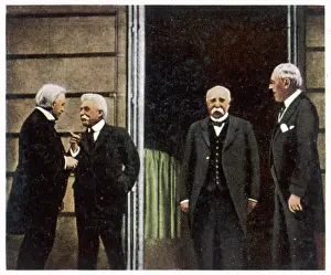 Battled: ALLIED LEADERS AT PARIS