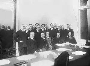 Reparations: Allied reparations commission in Berlin, 1922