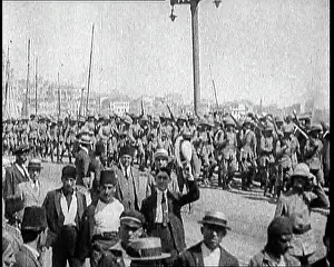 Massing: Allied Soldiers Massing In Constantinople