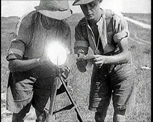 Reflect: Allied Soldiers Sending A Signal Using A Mirror