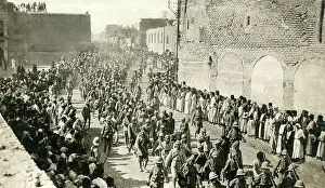 Baghdad: Allied troops in Baghdad, Mesopotamia, WW1