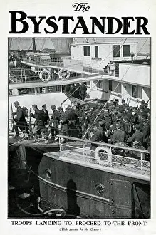 Princesse: Allied troops landing for the Western Front, WW1