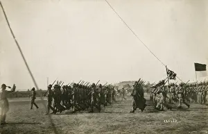 Chanak: Allied Troops parading - Chanak, Turkey