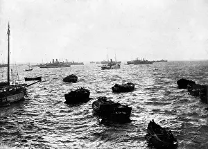 Thessaloniki: Allied troopships, 1916