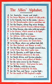 Factors: The Allies Alphabet - WWI