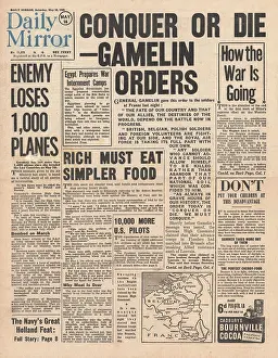 Gamelin: Allies bid to stop German advance