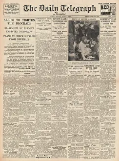 Tighten: Allies tighten blockade of Germany