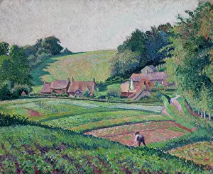 Lucien: The Allotments, by Lucien Pissarro