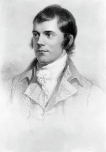Alloway: Alloway, Portrait of Robert Burns 1897