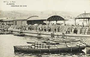 Almeria: Almeria, Spain - Embarkation of Eggs in barrels
