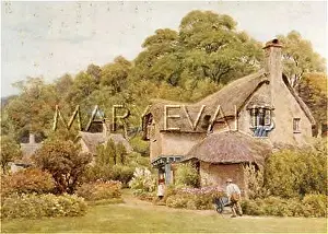 Selworthy: ALMSHOUSES AT SELWORTHY