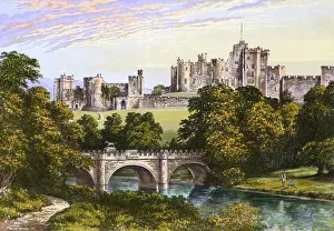 Alnwick: ALNWICK CASTLE/NORTHUMBE