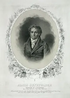 Senefelder: Alois Senefelder inventor of lithography