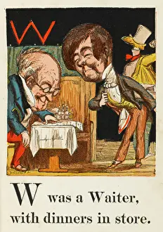 Dinners: ALPHABET/W FOR WAITER