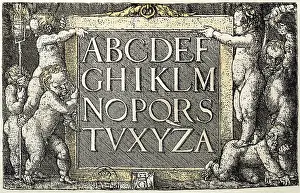 Aldegrever: Alphabets