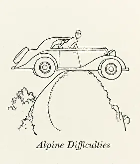Difficulties: Alpine Difficulties - W Heath Robinson