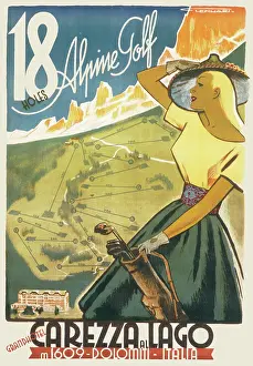Lago: Alpine Golf poster