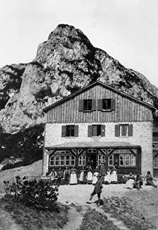 Chalet: Alpine hut on the Wendelstein, 1883