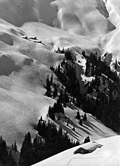 Piste: ALPINE SNOW SCENE
