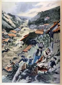 Engulfed: ALPINE VILLAGE FLOODED
