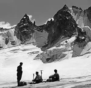 Mountaineering: Alpinists in Switzerland, 1939