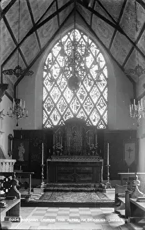Chandelier: The Altar of Barsham Church