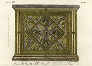 Giarrè: Side of the altar in the Basilica di Sant'Ambrogio, Milan