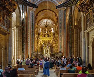 Compostela: Altar, Cathedral, Santiago de Compostela, Galicia, Spain