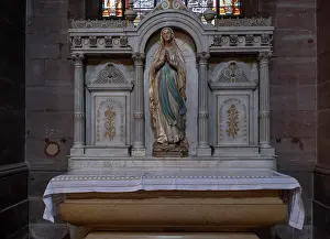 Schuller: Altar, Cathedrale Saint-Christophe, Belfort, France