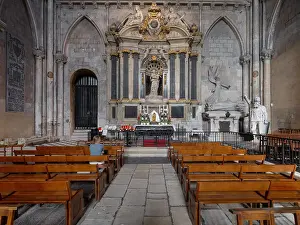 Altarpiece: Altar, Cathedrale Saint-Maurice, Angers, Maine-et-Loire, France