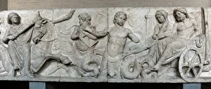 Neptune: Altar of Domitius Ahenobarbus. Wedding of Poseidon and Amphi