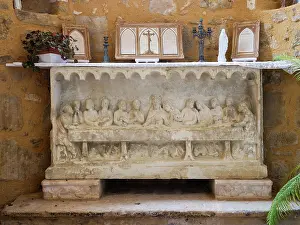 Gascony: Altar, Eglise Saint-Barthelemy, Lupiac, Gers, Occitania