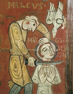 Behead: Altar frontal from Santa Margarida de Vilaseca