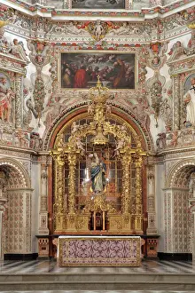 Churrigueresque: Altar, Granada Charterhouse, Granada, Andalusia, Spain