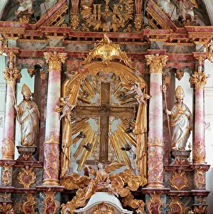 Weilheim: Altar in the minster