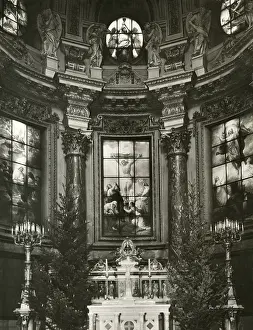 Advent: Altar room in the Berlin Cathedral, 1934