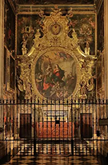 Virgen: Altarpiece, Catedral de la Asuncion, Jaen, Andalusia, Spain