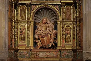 Caballeros: Altarpiece, Cuenca Cathedral, Cuenca, Spain