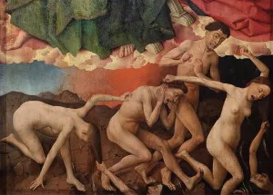 Polyptych: Altarpiece, Hospices de Beaune, Beaune, Burgundy, France