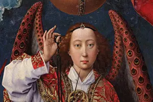 Polyptych: Altarpiece, Hospices de Beaune, Beaune, Burgundy, France