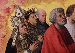 Polyptych: Altarpiece, Hospices de Beaune, Beaune, Burgundy, France
