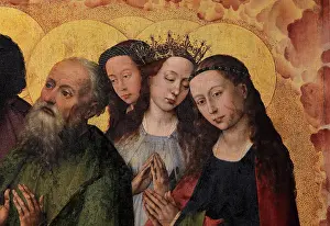 Polyptych: Altarpiece, Hospices de Beaune, Beaune, Burgundy, France