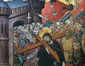 Blas: Altarpiece, Iglesia de San Blas, Anento, Aragon, Spain
